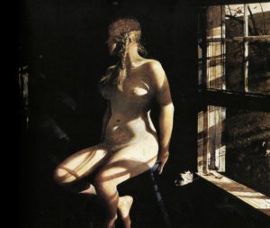 Nu assis par Andrew Wyeth