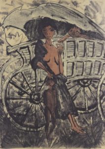 Gitane avec enfant par Otto Mueller