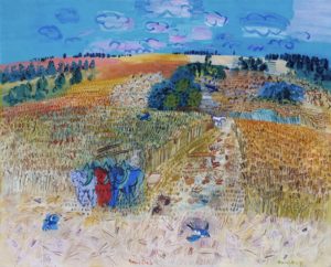 Champ de blé par Raoul Dufy