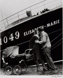 Le départ du morutier par Willy Ronis