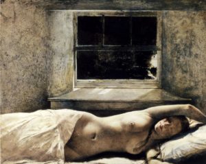 Nu couché ^par Andrew Wyeth
