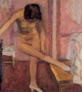 Nu assis de Pierre Bonnard