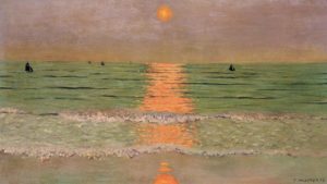 Retour de la plage de Vallotton