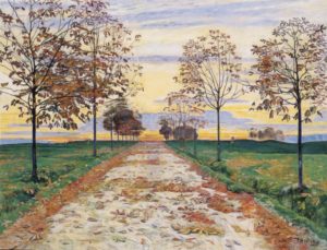 Soir d’automne de Ferdinand Hodler