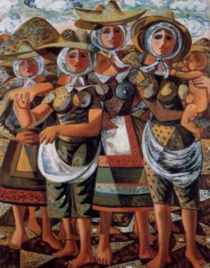 Les glaneurs par Zabaleta