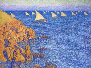 Régate par Théo Van Rysselberghe