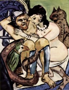 Odysseus and Kalypso de Max Beckmann