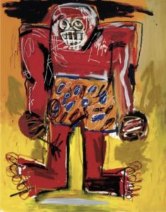 Sugar Ray Robinson par Basquiat