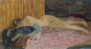 Le canapé rose de Pierre Bonnard