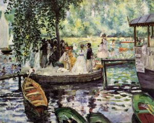 La Grenouillère d'Auguste Renoir