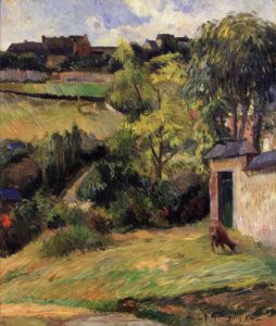 Banlieue de Rouen de Paul Gauguin