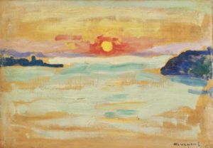 Coucher de soleil par Albert Marquet