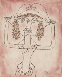 Chanteuse de l’Opéra comique par Paul Klee