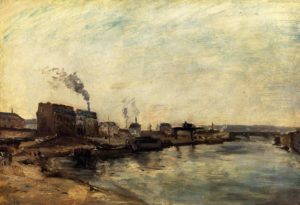 Port de Grenelle de Paul Gauguin