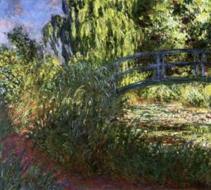 Le pont japonais de Monet