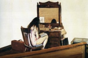 Femme lisant (1925) par Edward Hopper
