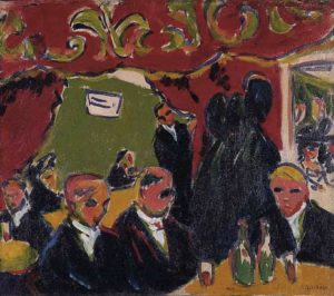 taverne par Ernst Ludwig Kirchner