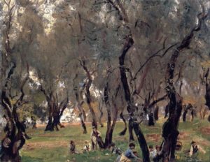 L'oliveraie de John Singer Sargent