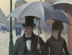 Paris, jour de pluies de Caillebotte