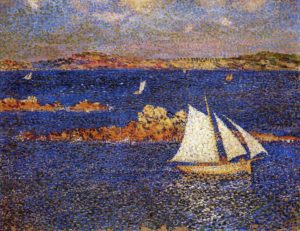 Théo Van Rysselberghe Près des rochers de Par Kiridec