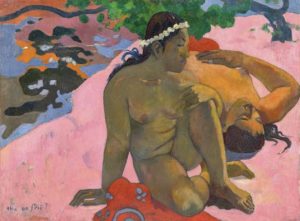 Aha oe feii ? Tahiti, Papeete par Paul Gauguin