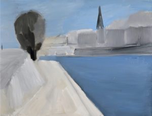 Vue des Quais de Paris (1954) par Nicolas de Staël