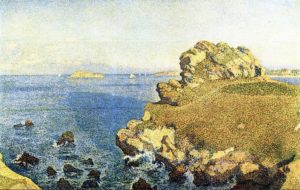 La pointe de Kiridec à Roscoff par Rysselberghe