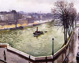 La seine à Paris Albert Marquet