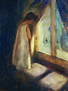 Edvard Munch, La fille près de la fenêtre
