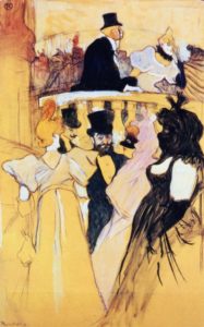 Au bal de l'opéra de Toulouse-Lautrec