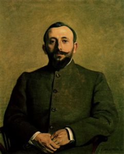 Portrait d’Alfred Athis par Félix Vallotton