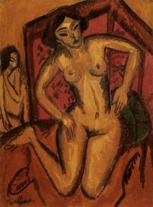 Nu féminin de Ernst Ludwig Kirchner