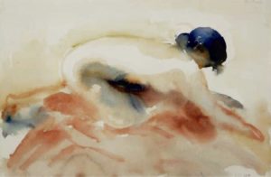 Nu à genoux d’Edvard Munch