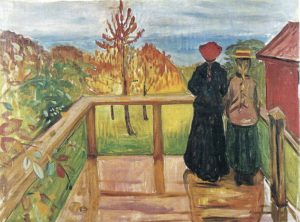 La pluie d’Edvard Munch