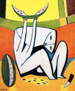 Watermelon eater de Walter Battiss