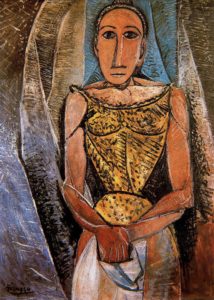 Femme au chemisier jaune de Pablo Picasso