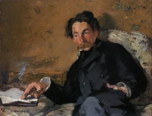 Portrait de Stéphane Mallarmé par Claude Monet