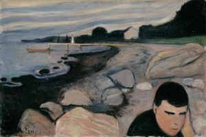 Mélancolie d’Edvard Munch
