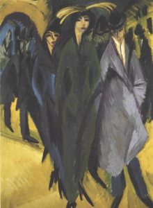Femmes dans la rue d’Ernst Ludwig Kirchner
