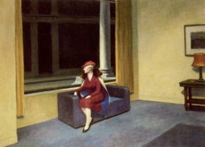 Hotel window d’Edward Hopper