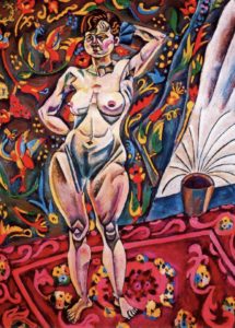 Nu debout de Joan Miró