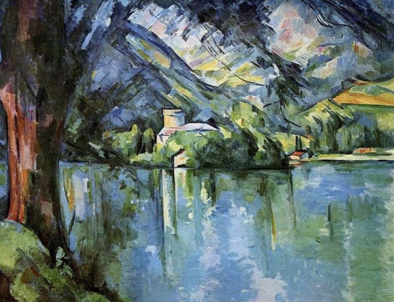 Le lac d’Annecy de Paul Cézanne