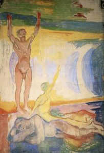 Hommes au réveil d’Edvard Munch