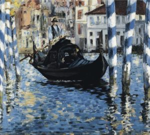 Le Grand Canal de Venise par Édouard Manet