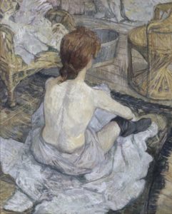 Rousse, dit aussi La Toilette (1889) De Toulouse Lautrec