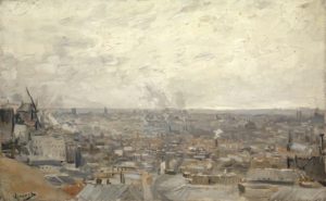 Vue de Paris depuis Montmartre de Vincent VanGoh