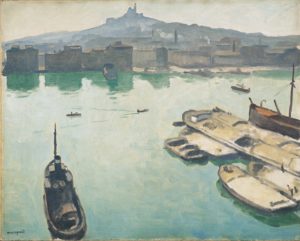 Port de Marseille par Albert Marquet