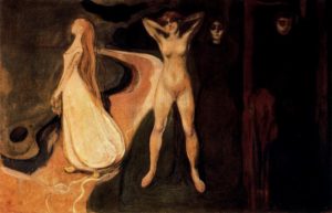 Les trois étapes de la femme (Sphinx) d’Edvard Munch