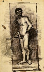 Nu masculin debout de Vincent Van Gogh
