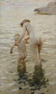 La première fois par Anders Zorn